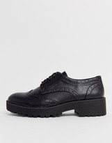 Thumbnail for your product : London Rebel chunky lace up brogues in black
