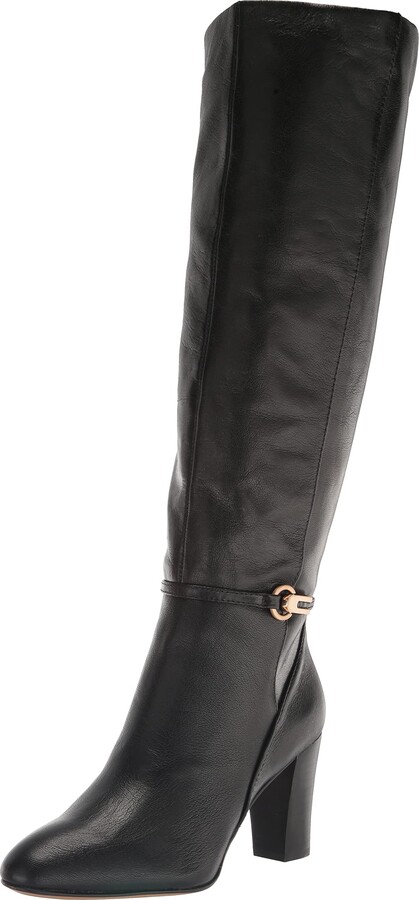 Franco Sarto Women's Black Knee High Boots | ShopStyle
