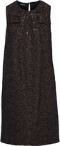 Thumbnail for your product : Rochas Bow-embellished Metallic Brocade Dress