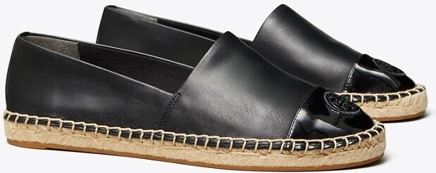 Tory Burch Color-Block Mixed-Leather Espadrille - ShopStyle