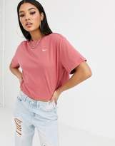 nike mini swoosh crop top