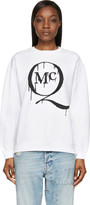 Thumbnail for your product : McQ White Classic Logo Sweatshirt