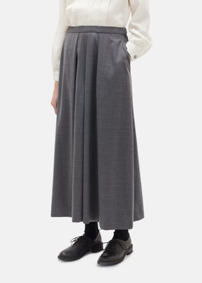 Blue Blue Japan Saxony Wool Hakama Pants Grey Size: Medium