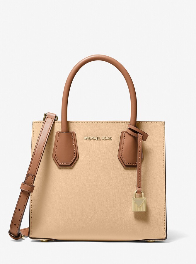 MICHAEL Michael Kors Mercer Medium ColorBlock Saffiano Leather