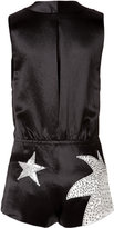 Thumbnail for your product : Marc by Marc Jacobs Satin Stud Embellished Stars Playsuit