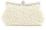 Thumbnail for your product : Kate Landry Full Pearl Frame Clutch
