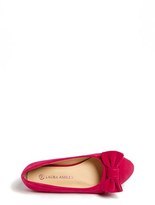 Thumbnail for your product : Laura Ashley 'Bow' Flat (Toddler, Little Kid & Big Kid)