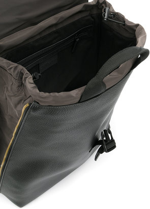 Emporio Armani zip around strappy backpack