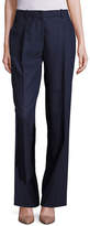 Thumbnail for your product : Lafayette 148 New York Rivington Finite Italian Flannel Wide-Leg Pant