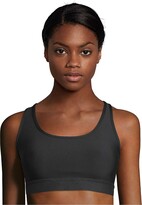 Thumbnail for your product : Hanes Solid Absolute Racerback Compression Sports Bra O9178