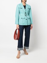 Thumbnail for your product : Emporio Armani Short Belted Trench Coat
