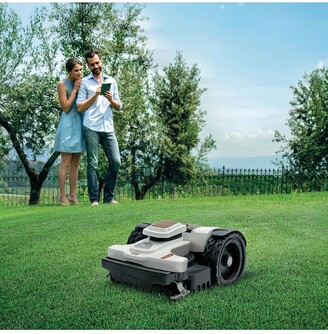 Ambrogio 4.0 Elite Premium Robotic Self-Propelled Lawn Mower, 25cm, White
