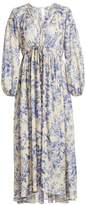 Thumbnail for your product : Zimmermann Verity Floral Silk Midi Dress