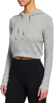 Thumbnail for your product : Alo Yoga Getaway Cropped Hoodie Sweatshirt