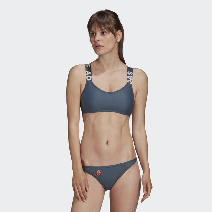 adidas Adicolor Classics Primeblue Bikini Top - Red | adidas Australia
