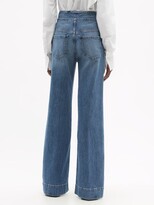 Thumbnail for your product : Frame Le Hardy High-rise Wide-leg Jeans - Mid Denim
