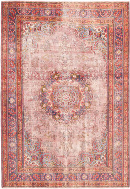 Wildon Home Antalya Vintage Red Rug 5'9\