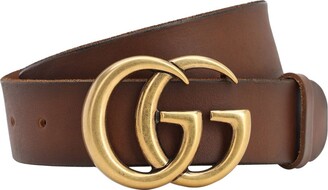 Gucci 4cm Gg Leather Belt