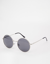 Thumbnail for your product : ASOS Small Metal Round Sunglasses
