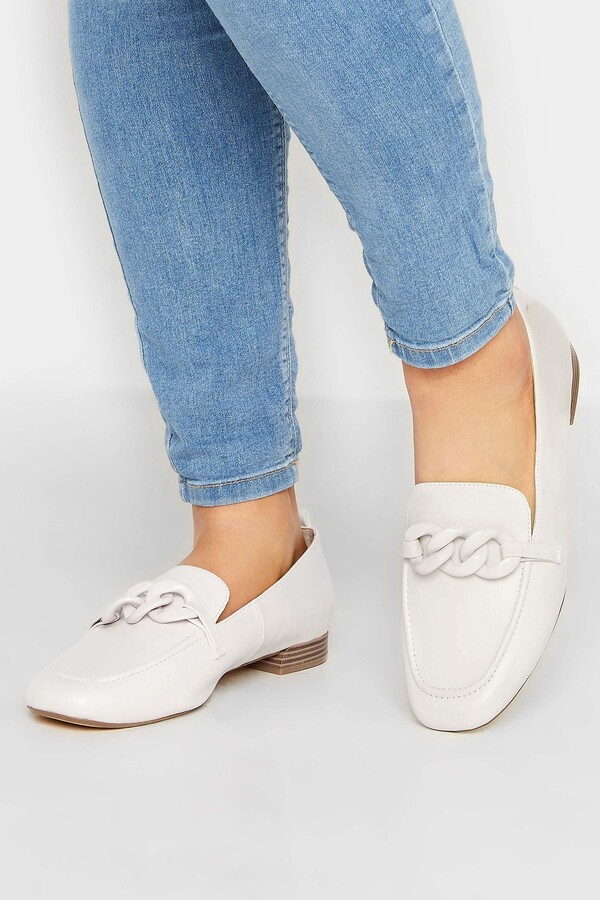Yours Wide Fit Loafers - ShopStyle