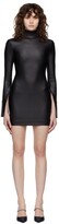 Thumbnail for your product : Alexander Wang Black Crystal Cuff Short Dress