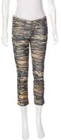 Thumbnail for your product : Etoile Isabel Marant Printed Straight-Leg Pants