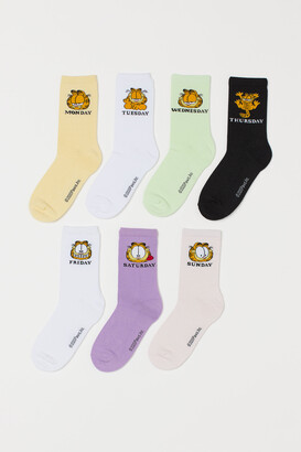 H&M 7-pack Cotton-blend Socks