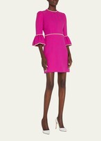 Thumbnail for your product : Andrew Gn Pearl-Trimmed Mini Dress