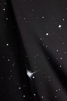 Thumbnail for your product : Christopher Kane Printed satin-jersey mini dress - Black - IT 38