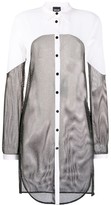 Thumbnail for your product : Just Cavalli Mesh-Panel Shirt