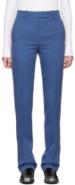 Calvin Klein 205W39NYC - Pantalon à jambe droite bleu