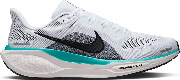 Men's Pegasus 41 Shoes In White/black/dusty Cactus