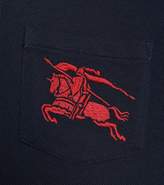 Thumbnail for your product : Burberry Kids Embroidered cotton polo shirt