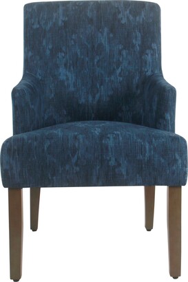 HomePop Meredith Dining Chair - Patterned Indigo