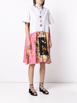 Thumbnail for your product : Antonio Marras Floral-Print Shirt Dress