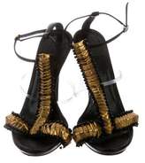 Thumbnail for your product : Alexander McQueen Embellished Platform Sandals