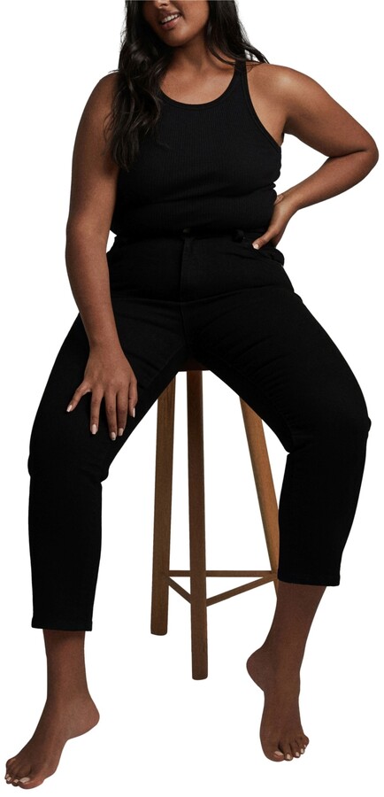 Plus Size Stretch Jeans | Shop the world's largest collection of fashion |  ShopStyle