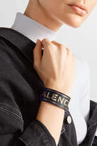 Thumbnail for your product : Balenciaga Blanket Embossed Textured-leather Bracelet
