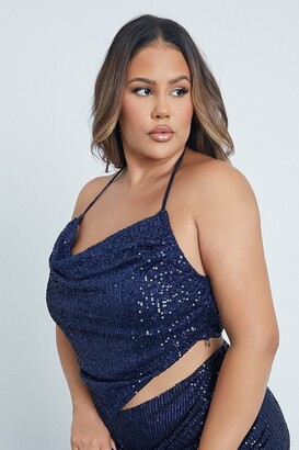 Plus Size Sequin Tops | Shop the world's largest collection of fashion |  ShopStyle UK
