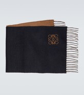Thumbnail for your product : Loewe Anagram wool-blend scarf