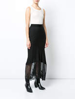 Thumbnail for your product : Ann Demeulemeester sheer tank top