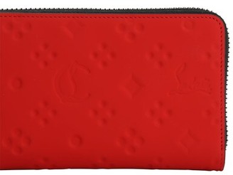 Christian Louboutin Panettone Embossed Logo Rubber Wallet