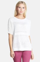 Thumbnail for your product : Lafayette 148 New York Delave Hemp Elbow Sleeve Sweater