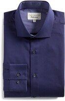 Thumbnail for your product : Ted Baker Endurance Bookers Slim Fit Solid Dress Shirt