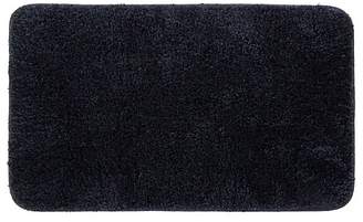 George Home Microfibre Rubber Backed Bath Mat - Charcoal