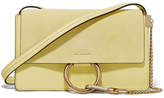 Chloé - Faye Small Leather And Suede Shoulder Bag - Yellow