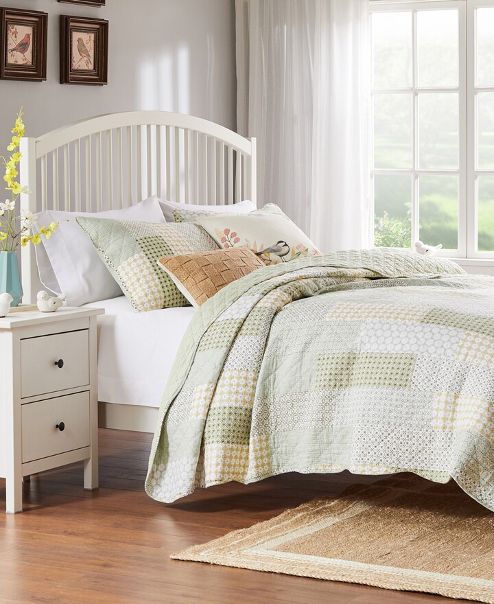 Greenland Home Fashions Juniper 3-Pc. Quilt Set, King