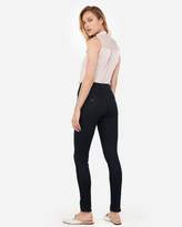 Thumbnail for your product : Express High Waisted Denim Perfect Curves Wide Waistband Leggings