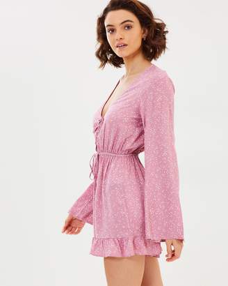 Stars By Dusk Wide Sleeve Playsuit