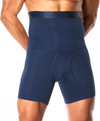 Topeller Men Tummy Control Shorts High Waist Slimming Body Shaper  Compression Shapewear Belly Girdle Underwear Boxer Briefs - ShopStyle